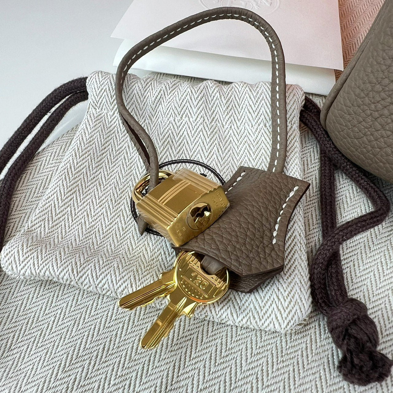 Birkin30 バーキン30 Etoupe エトープ GHW ゴールド金具 W刻 Togo トゴ