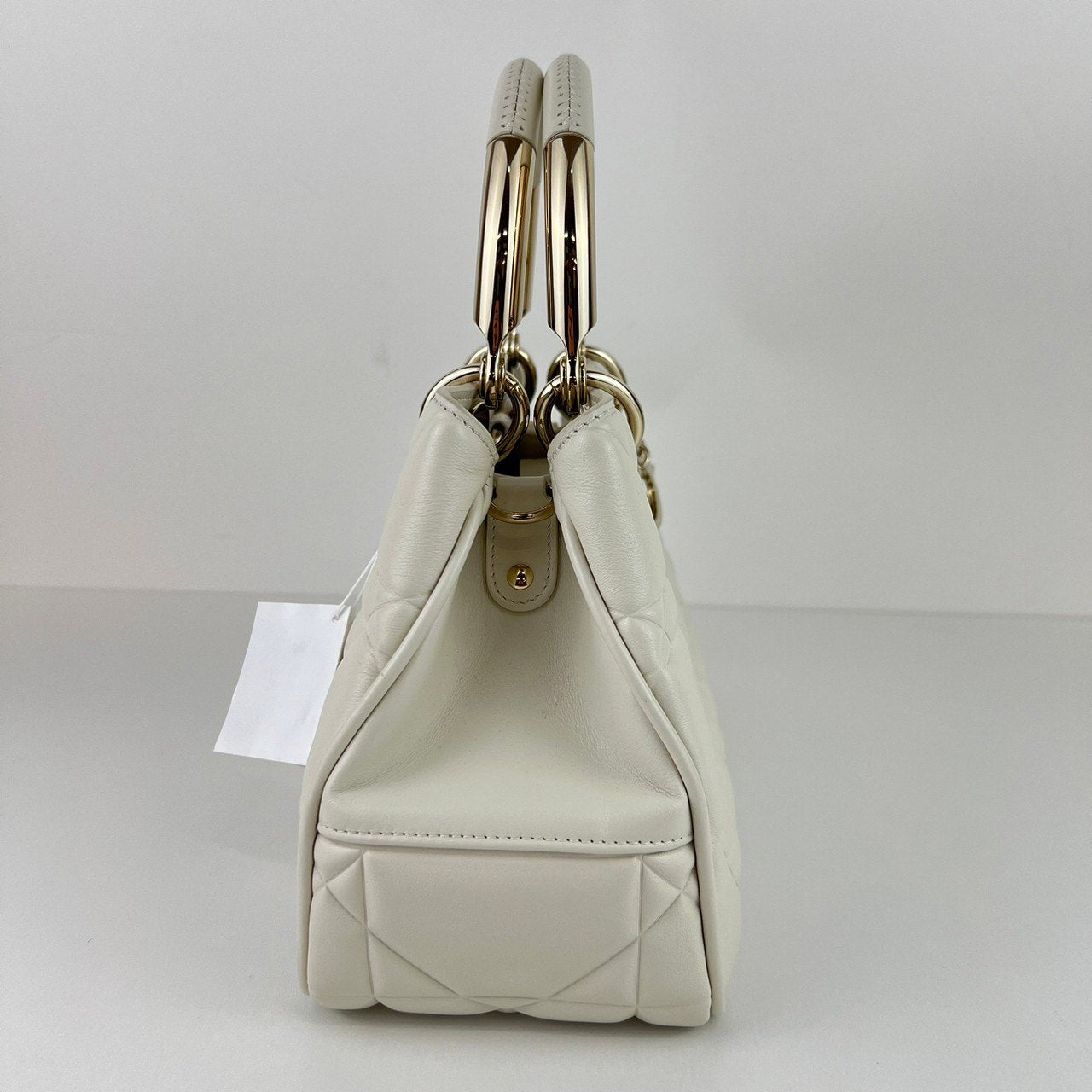 レディ95.22 ミディアム Calf White ホワイト GHW ゴールド金具