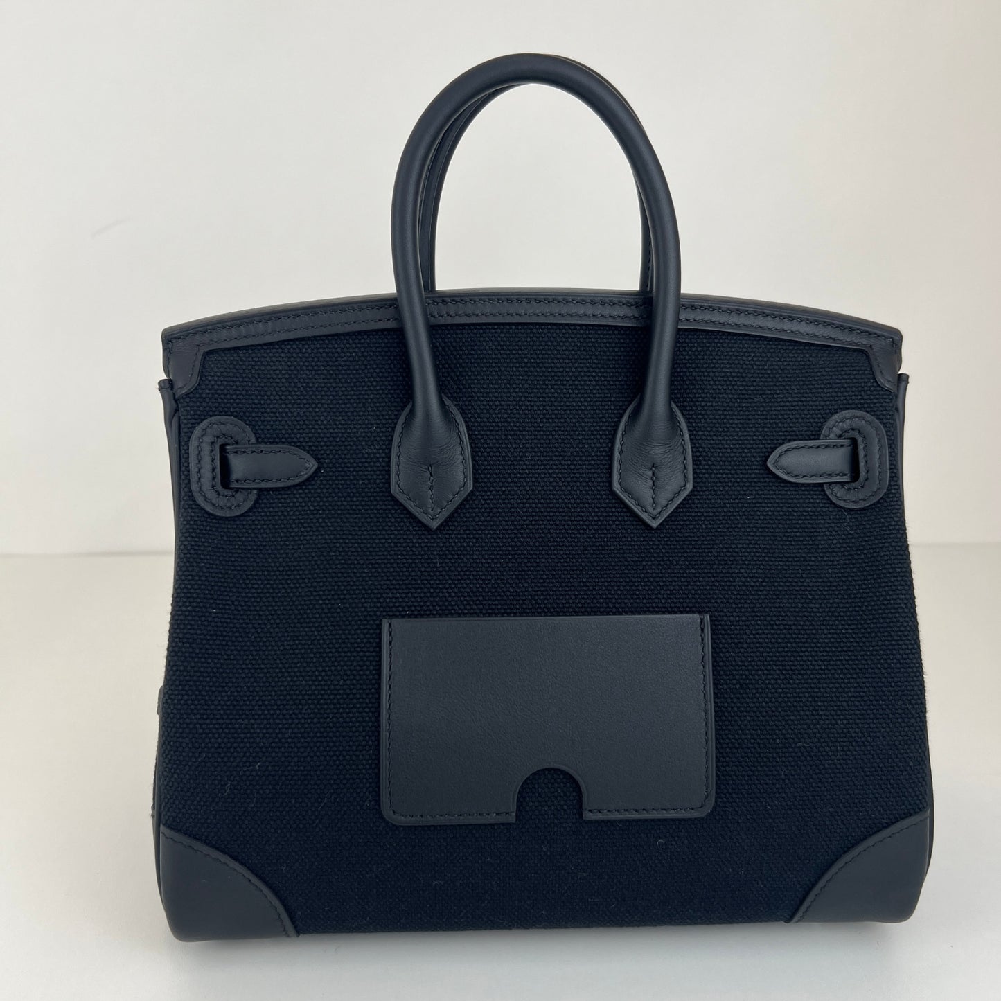 Birkin25 cargo バーキン25 カーゴ Toile goéland canvas トワルゴエランキャンバス シルバー金具 Stamp-U U刻印 Togo トゴ
