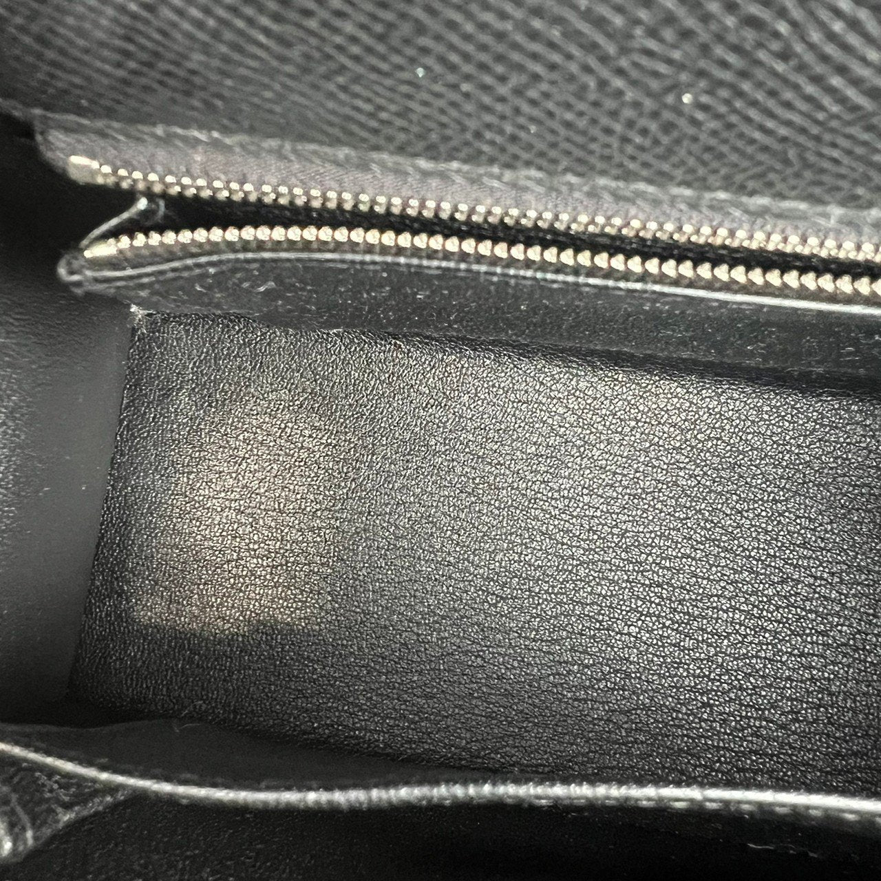 Kelly25 ケリー25 Black ブラック Epsom エプソン PHW シルバー金具 Stamp-W W刻印