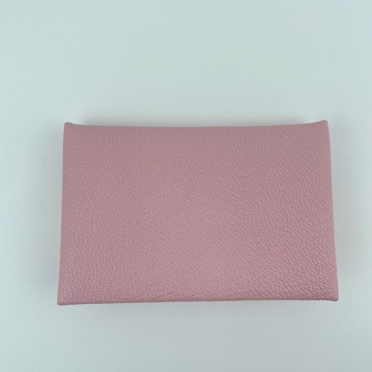 Hermès エルメス Calvi カルヴィ Stamp-K K刻 Rose sakura ローズサクラ Chevre シェーブル