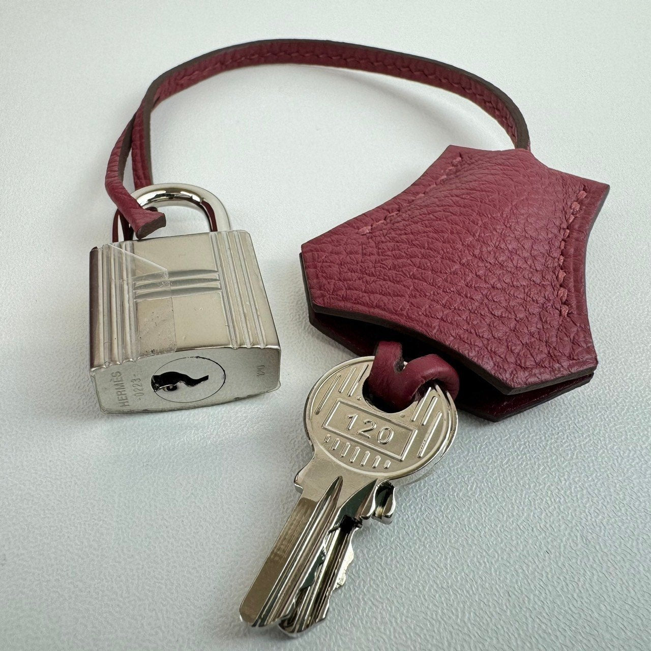 Kelly25 ケリー28 Ruby ルビー PHW シルバー金具 Stamp-B B刻印 Togo トゴ