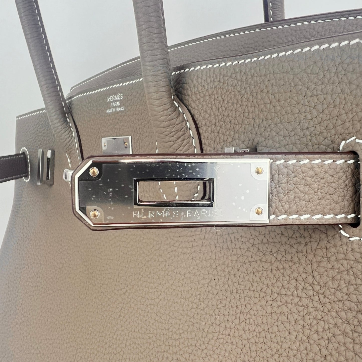 Birkin30 バーキン30 Etoupe エトープ PHW シルバー金具 Stamp-K K刻印 Togo トゴ