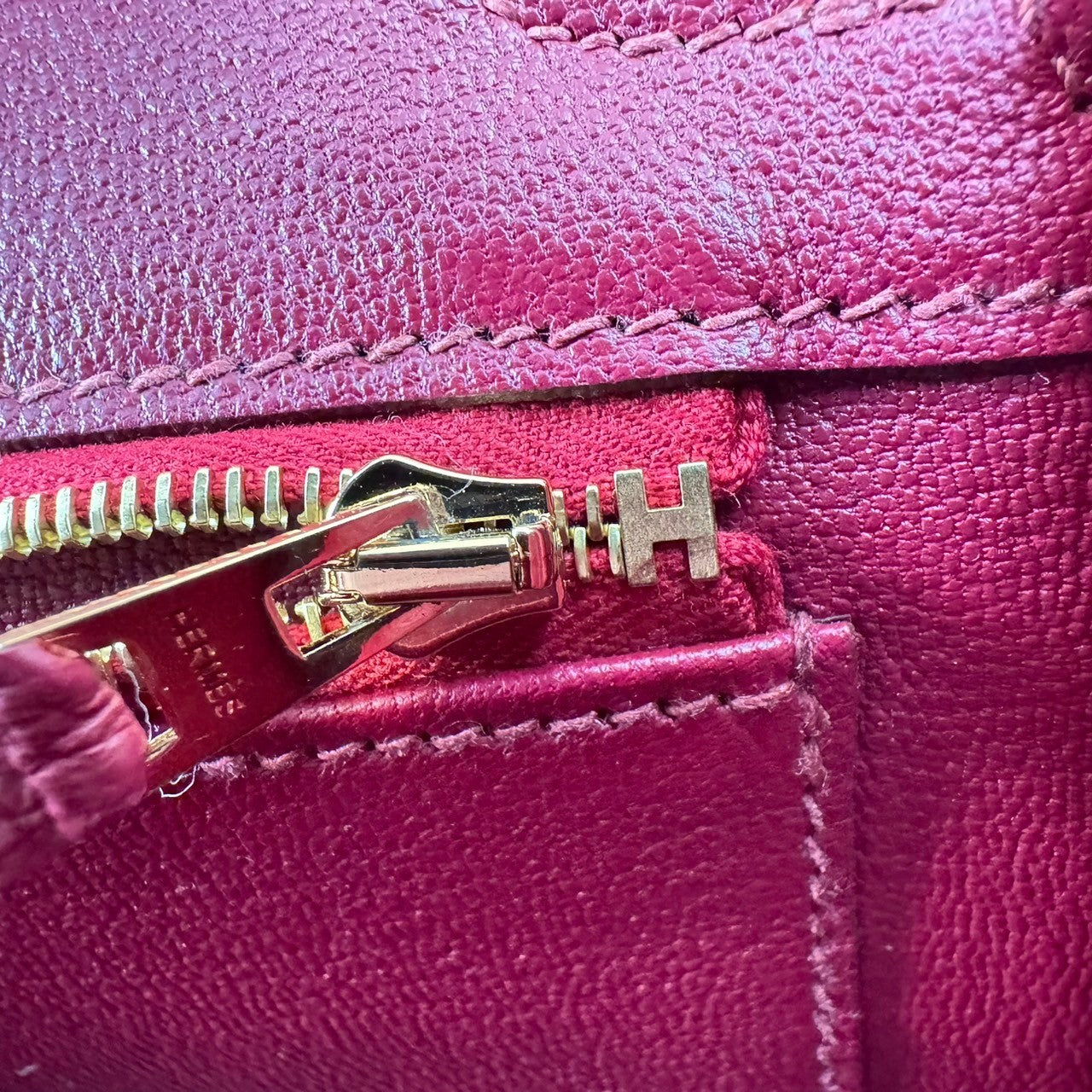 Birkin25 バーキン25 Ruby ルビー Togo トゴ GHW ゴールド金具 Stamp-B B刻印