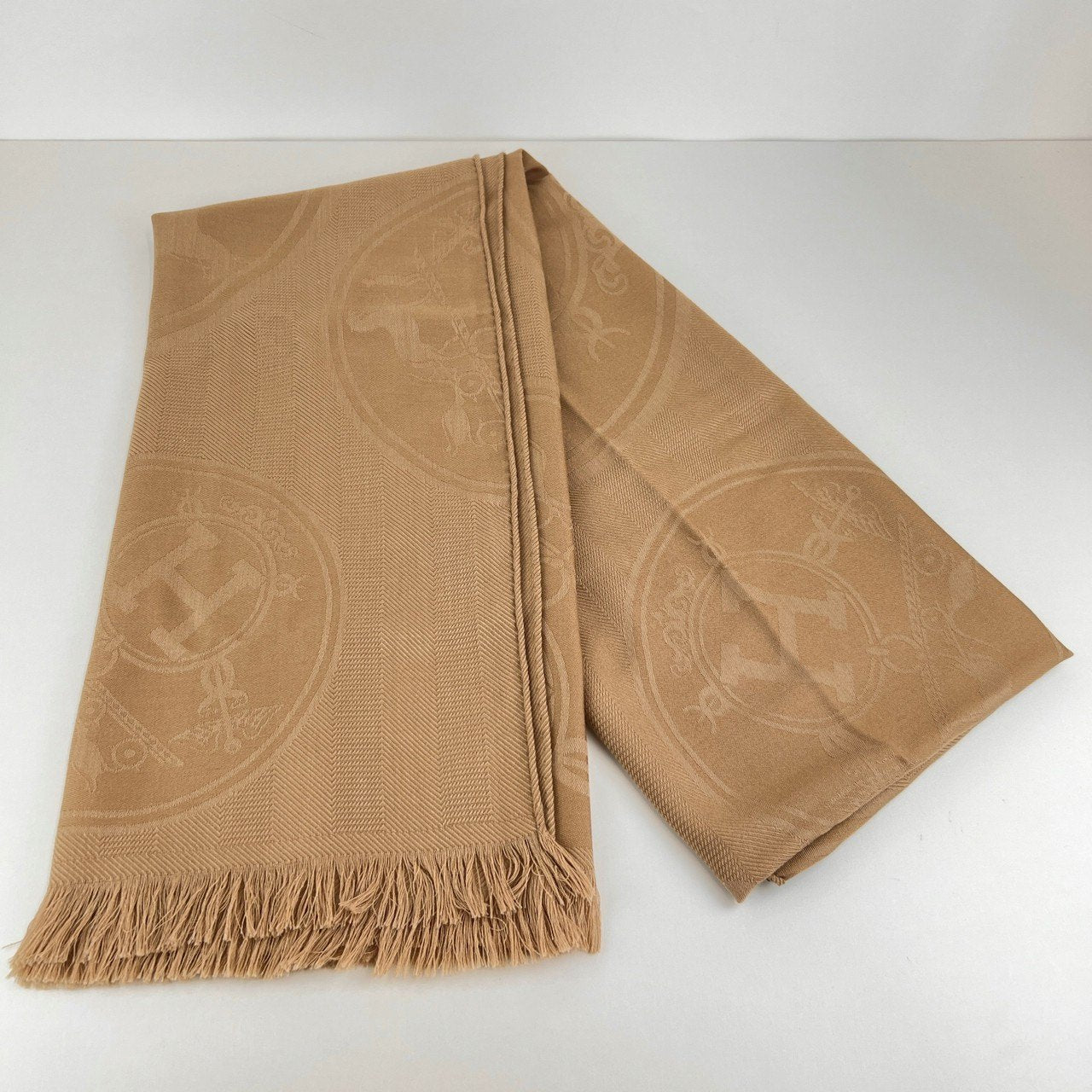 Hermès エルメス ETOLE NEW LIBRIS ストール 《ニュー・リブリス》 カシミヤ 85 % 絹 15 % Kraft クラフト