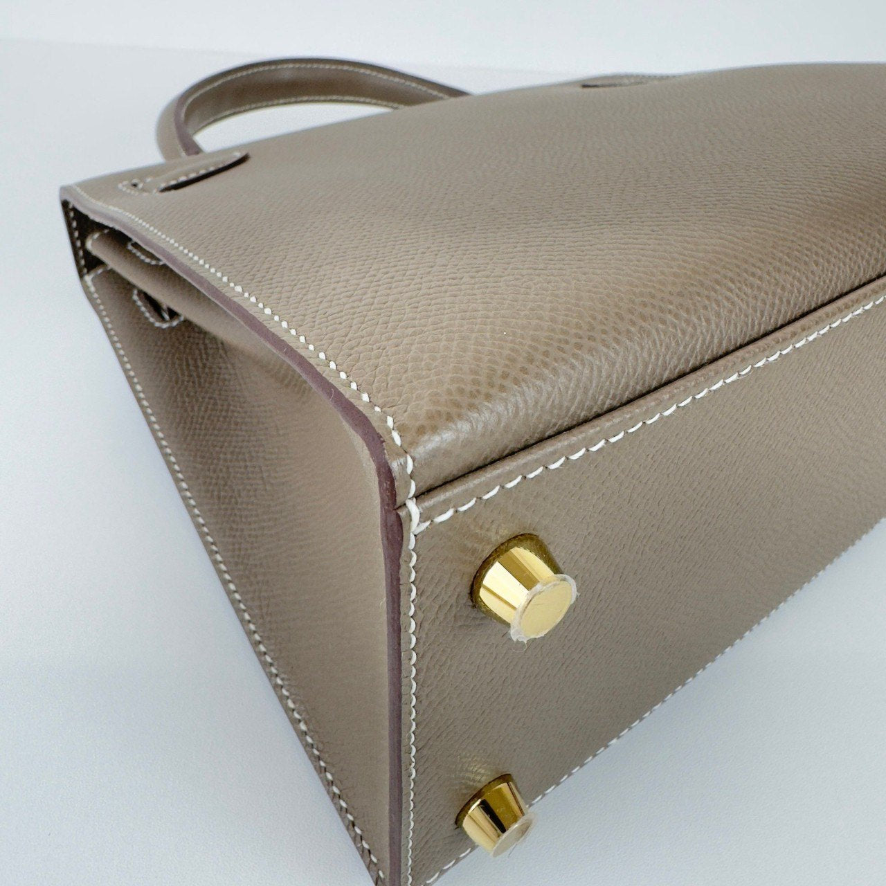 Kelly25 ケリー25 Etoupe エトープ GHW ゴールド金具 Epsom エプソン Stamp-W W刻印