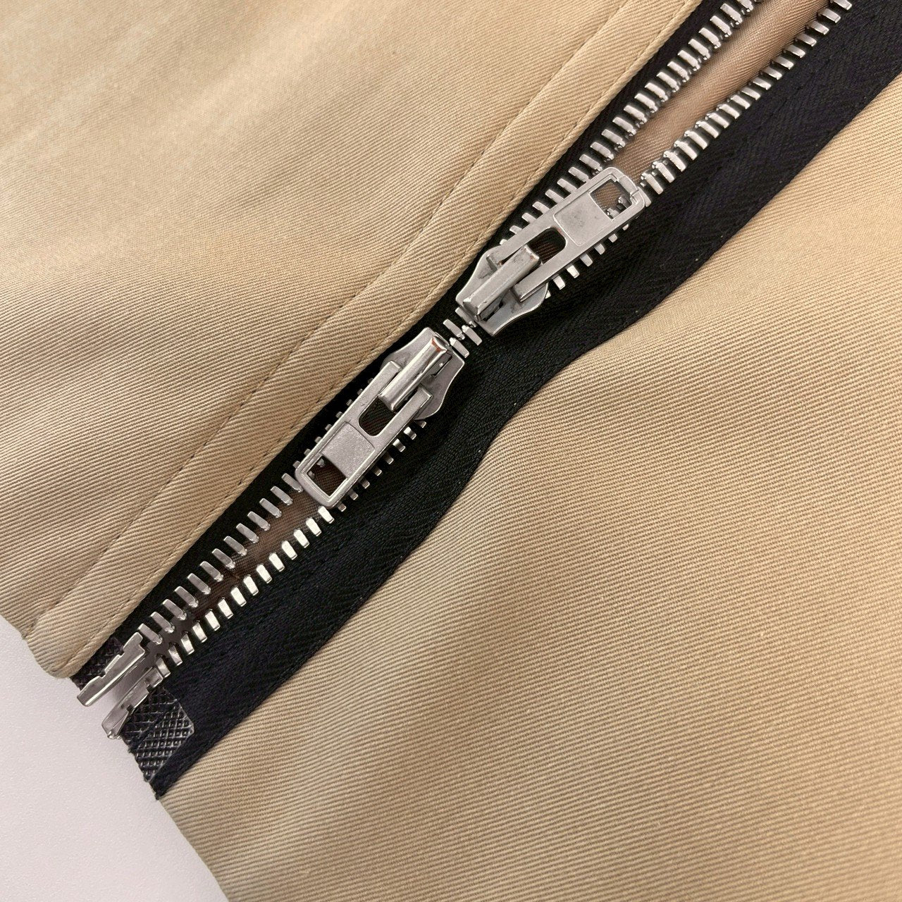 ジップアップトレンチコート beige ベージュ サイズ46