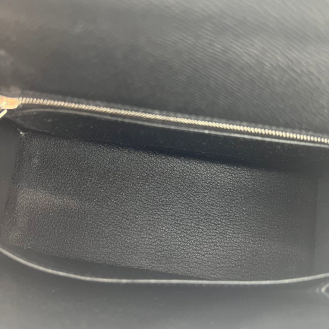 Kelly25 ケリー25 Black ブラック Epsom エプソン PHW シルバー金具 Stamp-W W刻印