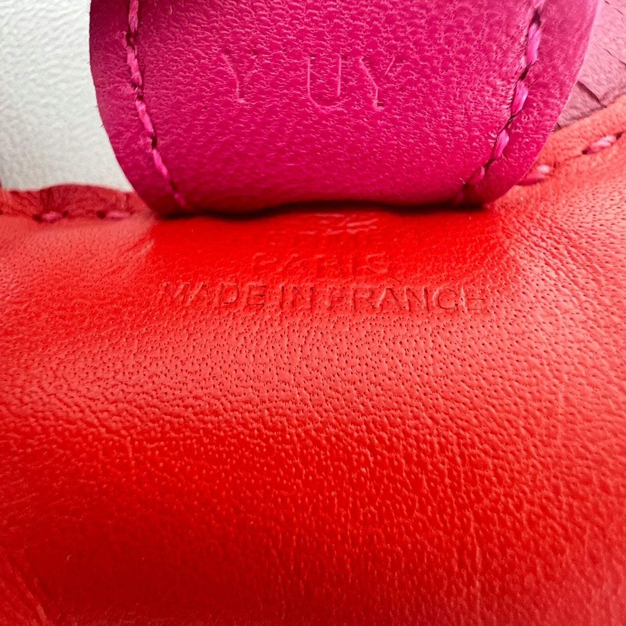 Rodeo Charm PM ロデオチャームPM Rouge indian/Rose mexico/Ruby ルージュインディアン/ローズメキシコ/ルビー Agneau Milo アニョーミロ Stamp-Y Y刻