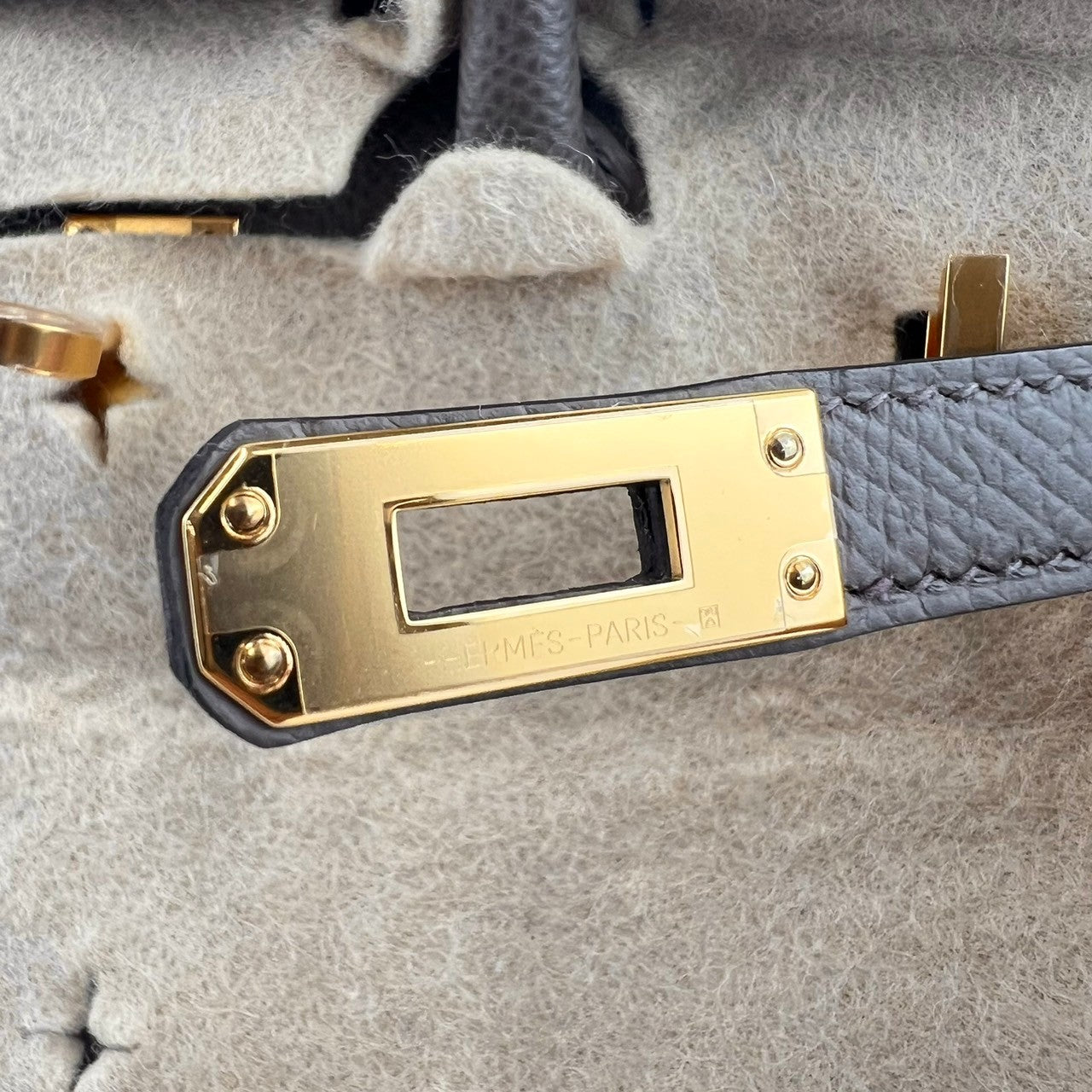 バーキン25 セリエ Birkin 25 Sellier B刻 Stamp-B エタン Etain ゴールド金具 Gold Hardwear エプソン Epsom