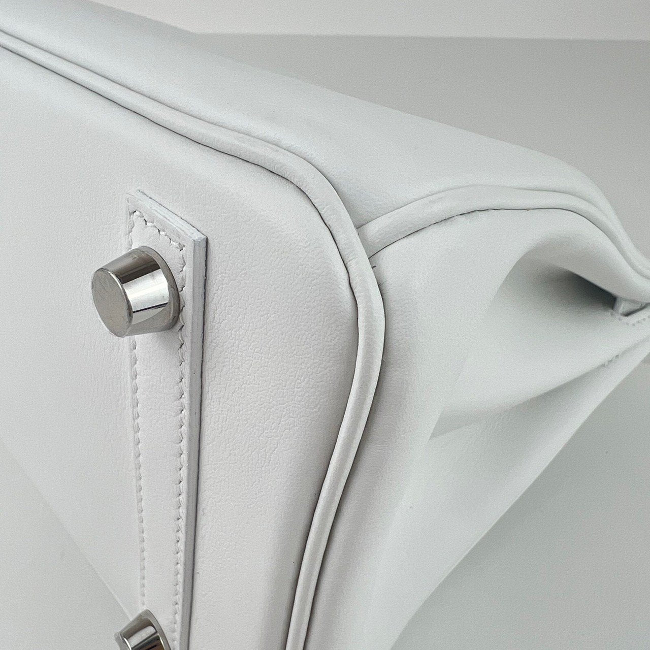 Birkin25 バーキン25 New white ニューホワイト Swift スイフト PHW シルバー金具 Stamp-W W刻印