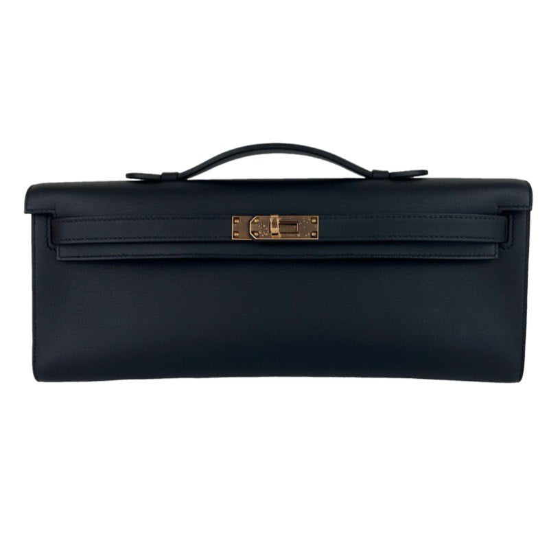 Kelly cut ケリーカット Black ブラック RGHW ローズゴールド金具 Swift スウィフト Stamp-Z Z刻印
