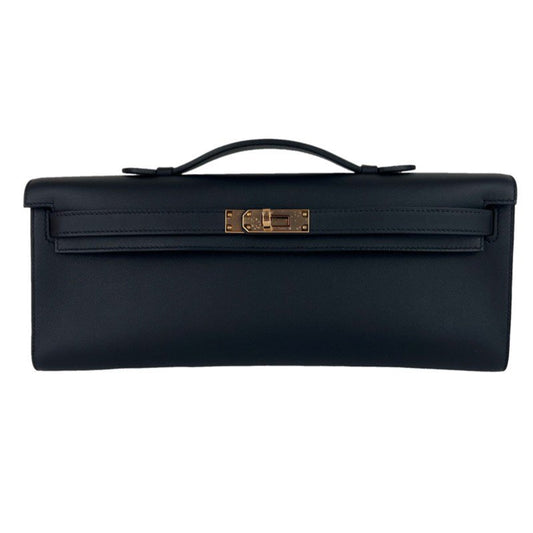 Kelly cut ケリーカット Black ブラック  RGHW ローズゴールド金具 Swift スウィフト Stamp-Z Z刻印