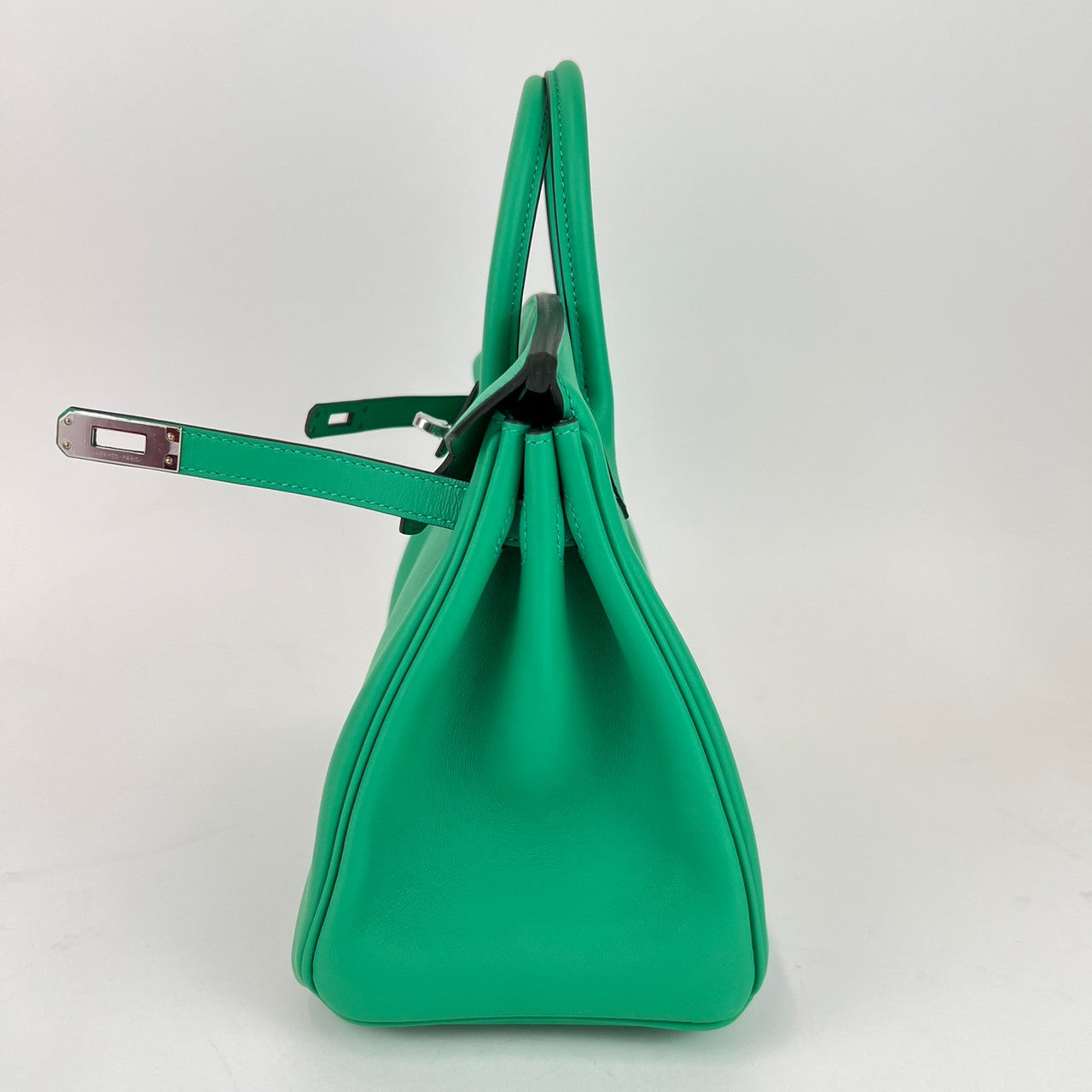 Birkin25 バーキン25 Menthe ミント Swift スイフト PHW シルバー金具 U刻印