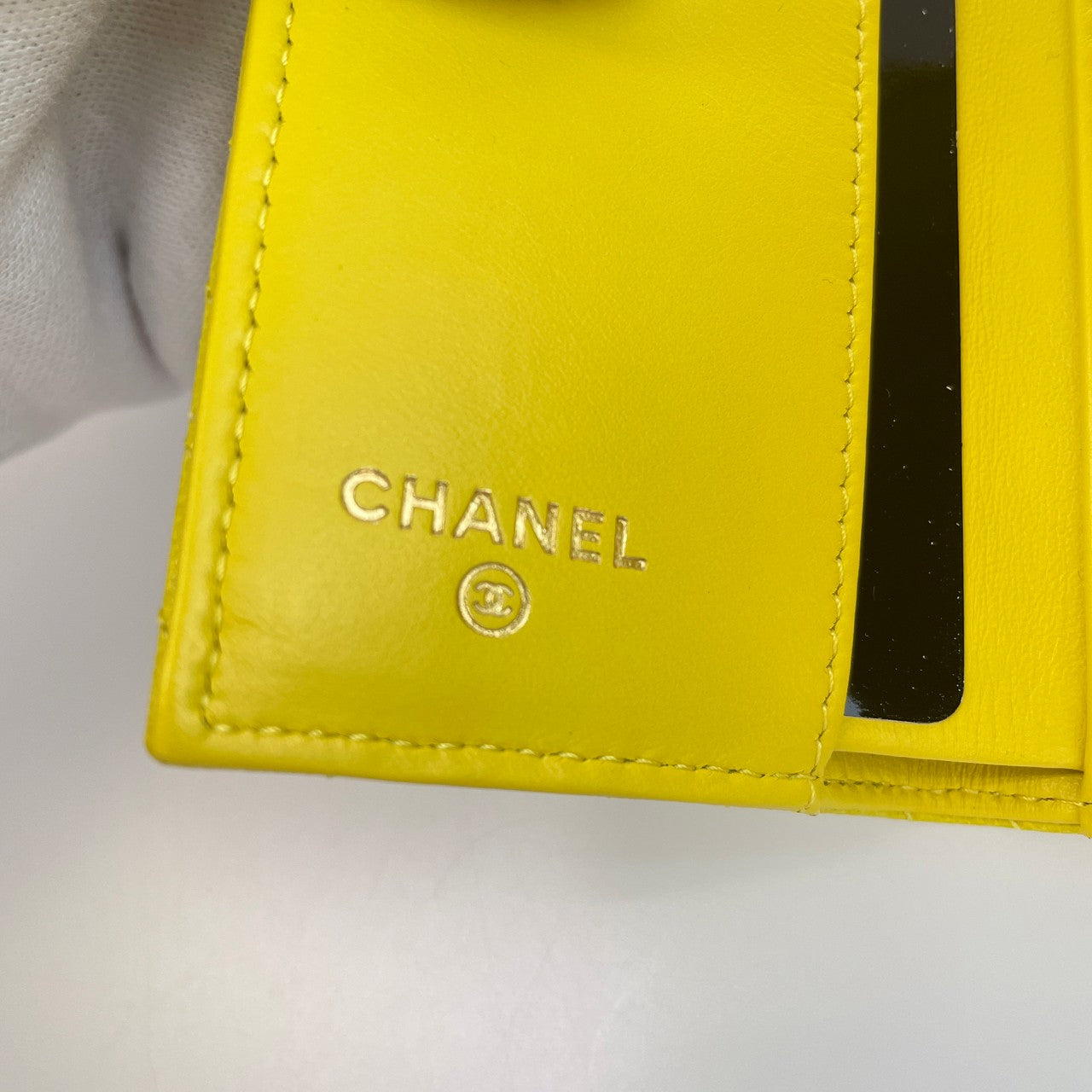 ボーイシャネル スモールフラップウォレット A84432 三つ折り財布 ミニ財布