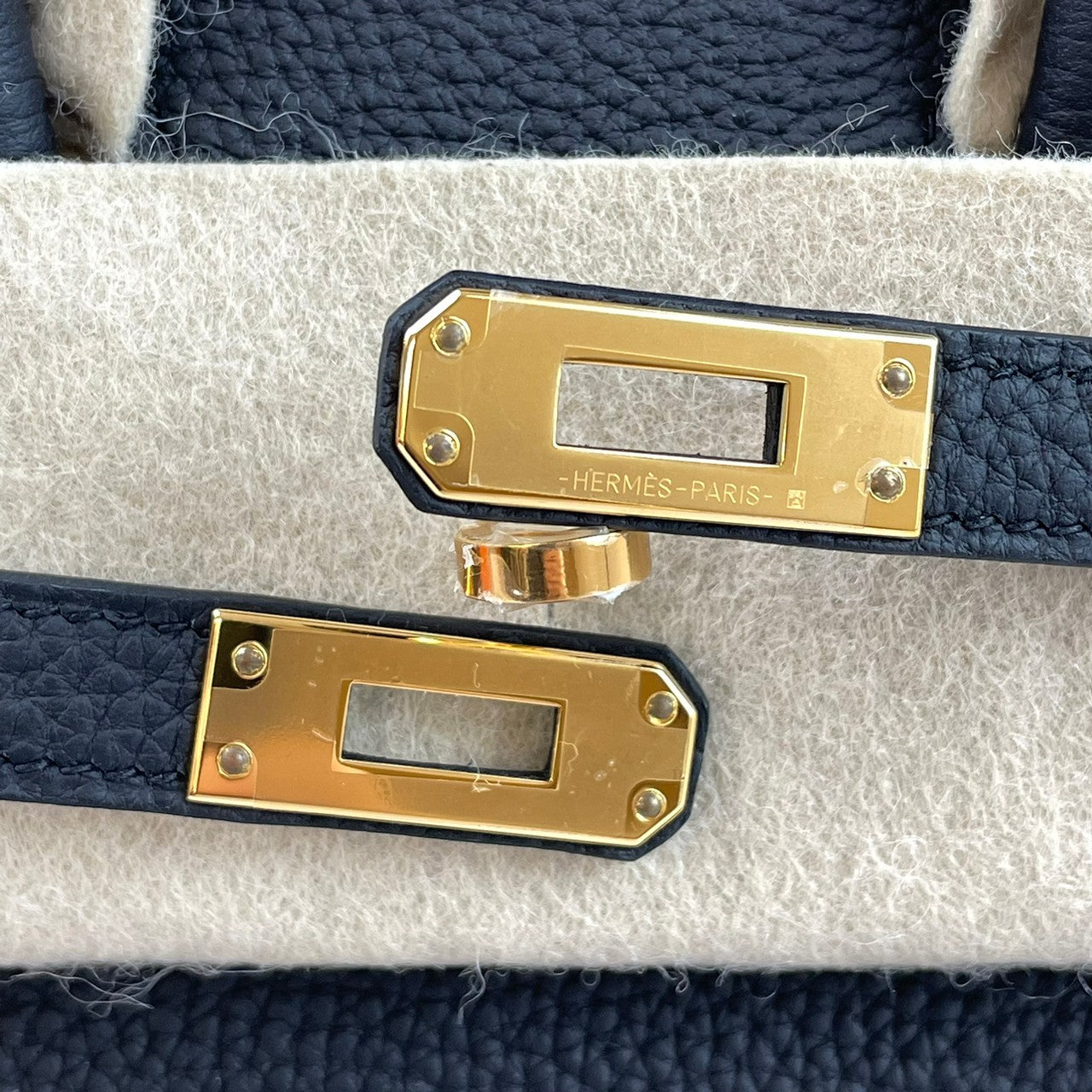 バーキン25 ブラック トゴ ゴールド金具 U刻印 新品未使用
