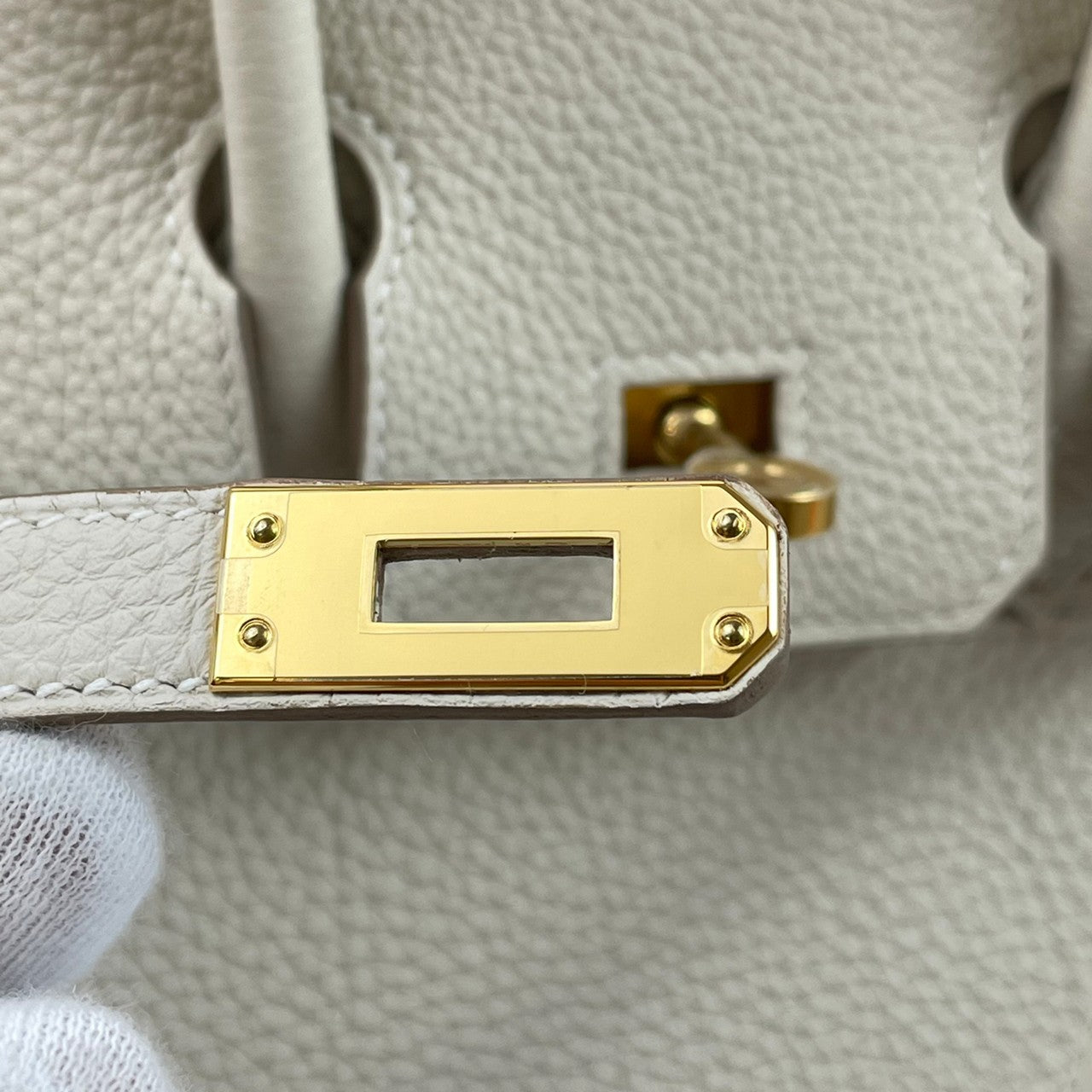 バーキン25 ベトン トゴ ゴールド金具 U刻印 新品未使用
