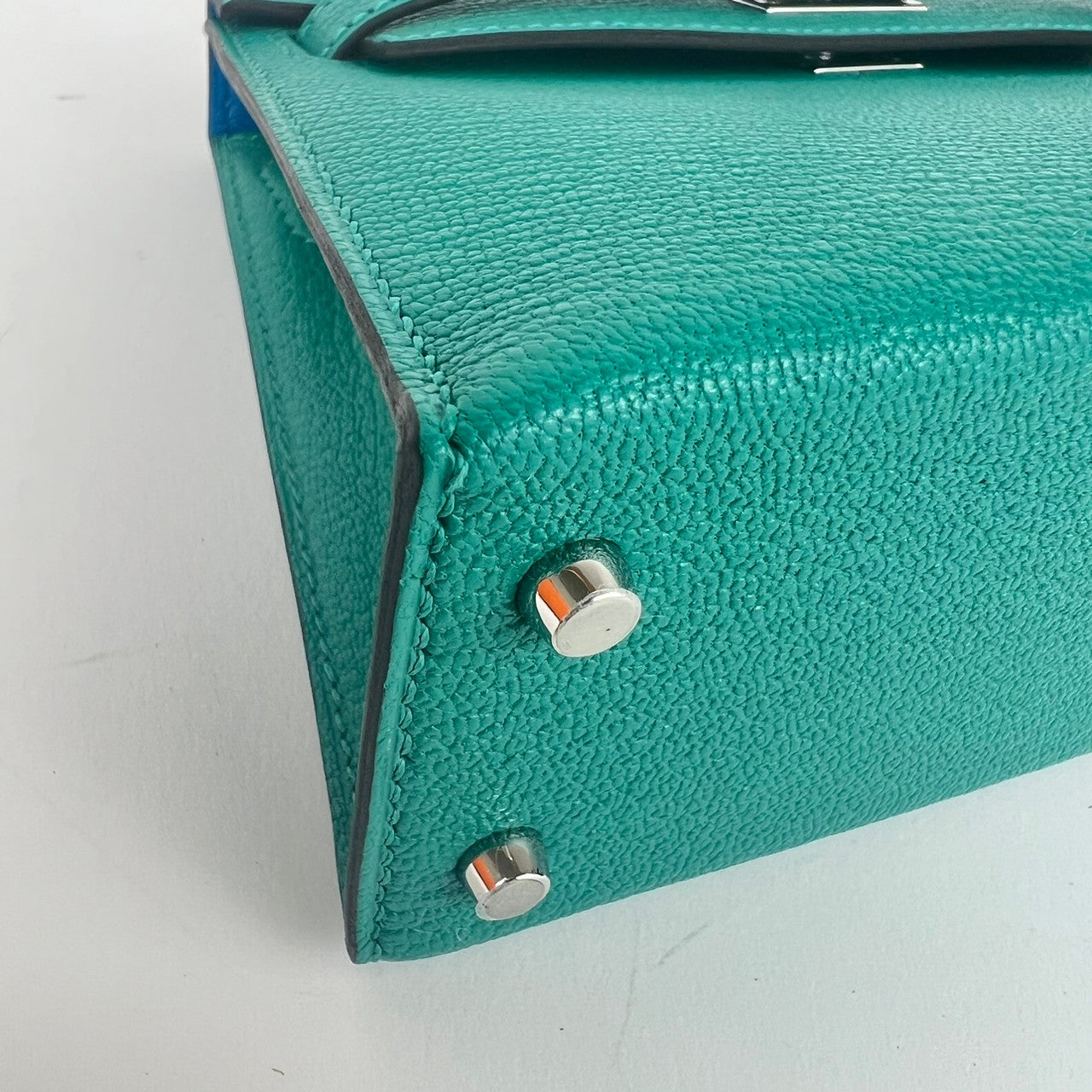 Z刻印 Stamp-Z Mini Kelly ミニケリー Vert verone ヴェールヴェロン Bleu zanzibar ブルーザンジバー シルバー金具 palladium Hardwear