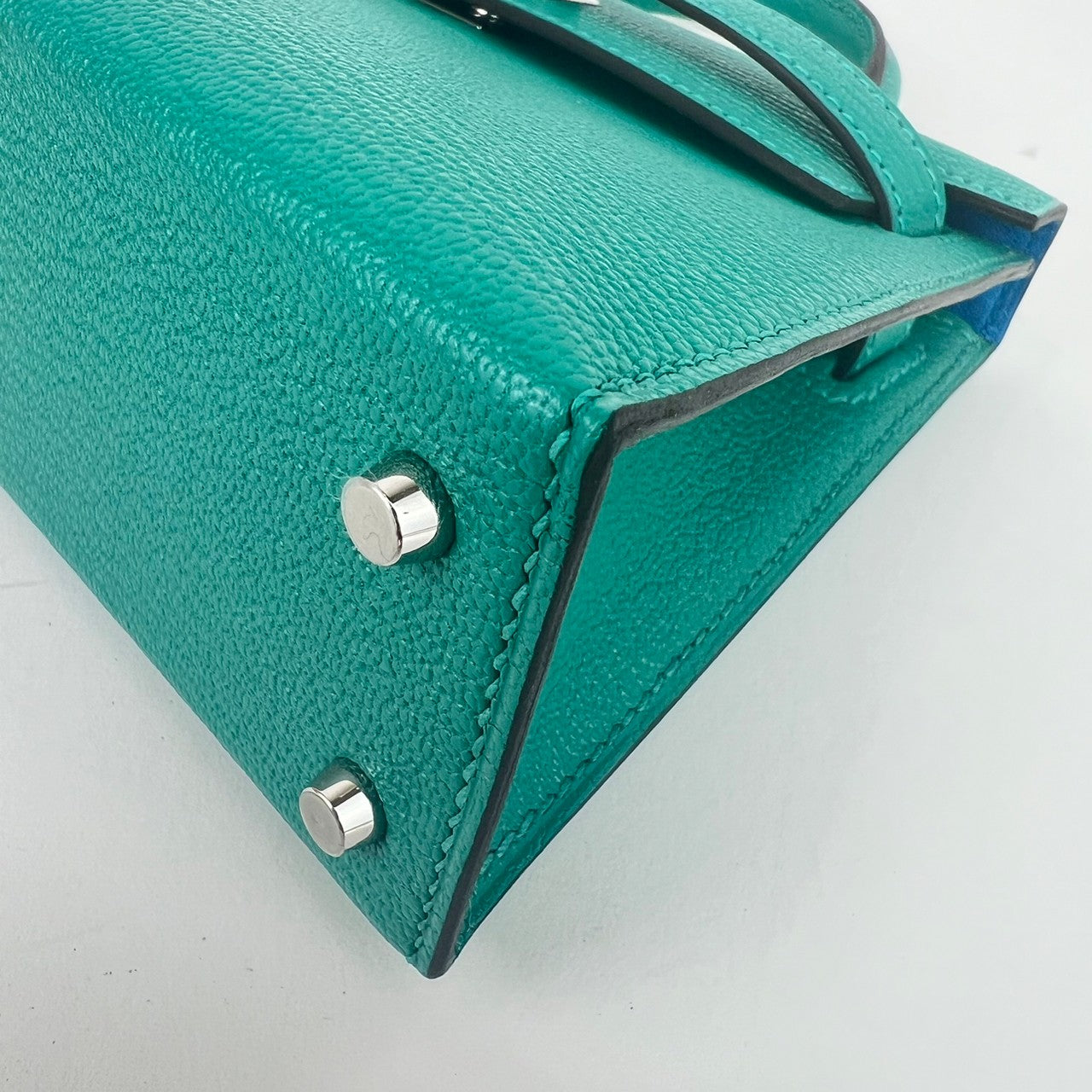Z刻印 Stamp-Z Mini Kelly ミニケリー Vert verone ヴェールヴェロン Bleu zanzibar ブルーザンジバー シルバー金具 palladium Hardwear