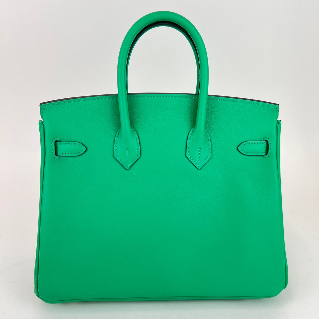 Birkin25 バーキン25 Menthe ミント Swift スイフト PHW シルバー金具 U刻印