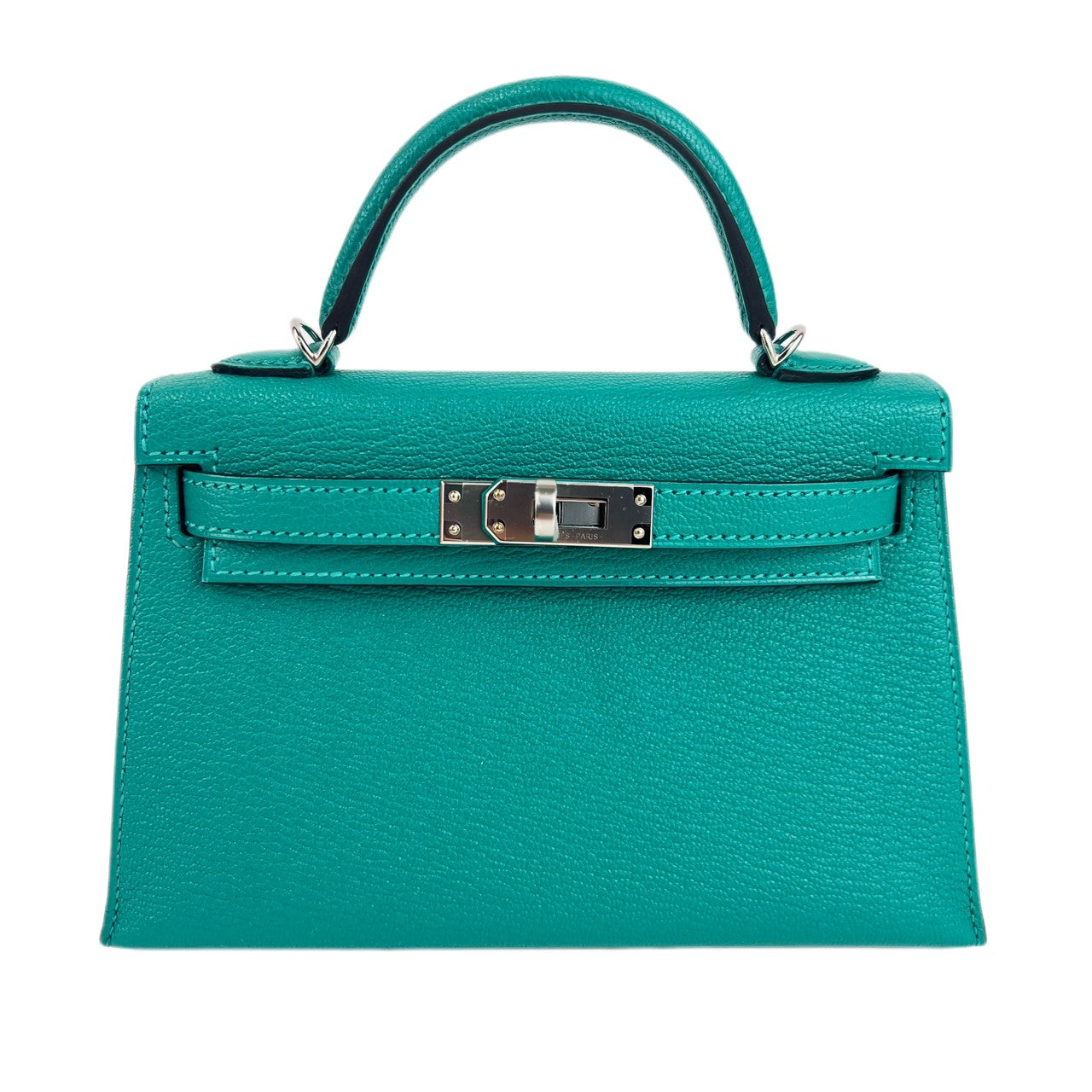 Z刻印 Stamp-Z Mini Kelly ミニケリー Vert verone ヴェールヴェロン Bleu zanzibar ブルーザンジバー シルバー金具 palladium Hardwear