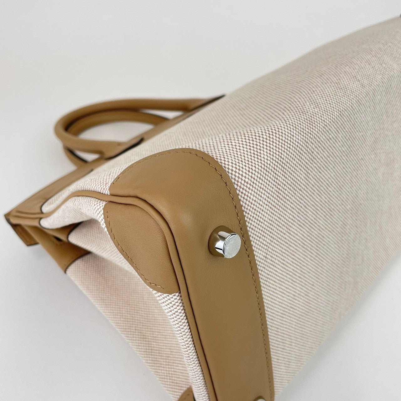 Birkin30 バーキン30 Chai チャイ PHW シルバー金具 B刻 Swift/Toile H スイフト/トワルアッシュ ハンドバッグ