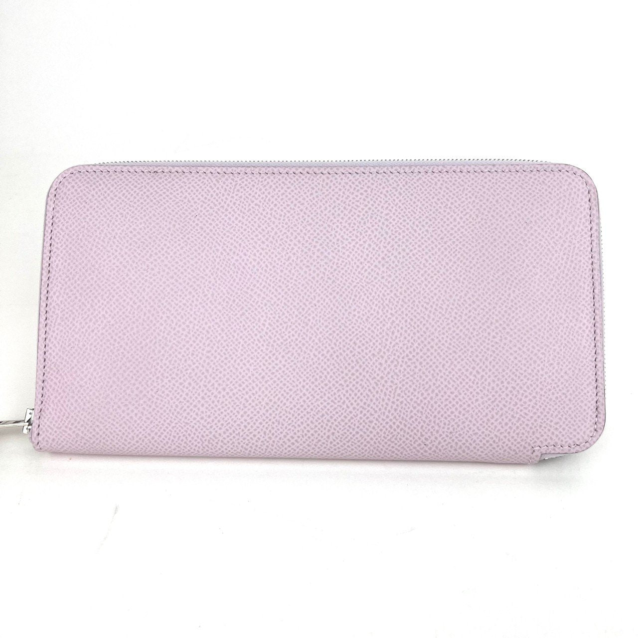 AZAP SILKIN LONG アザップ シルクイン ロング Stamp-B B刻印 Epsom エプソン Mauve Pale モーヴペール SV925 シルバー金具 長財布