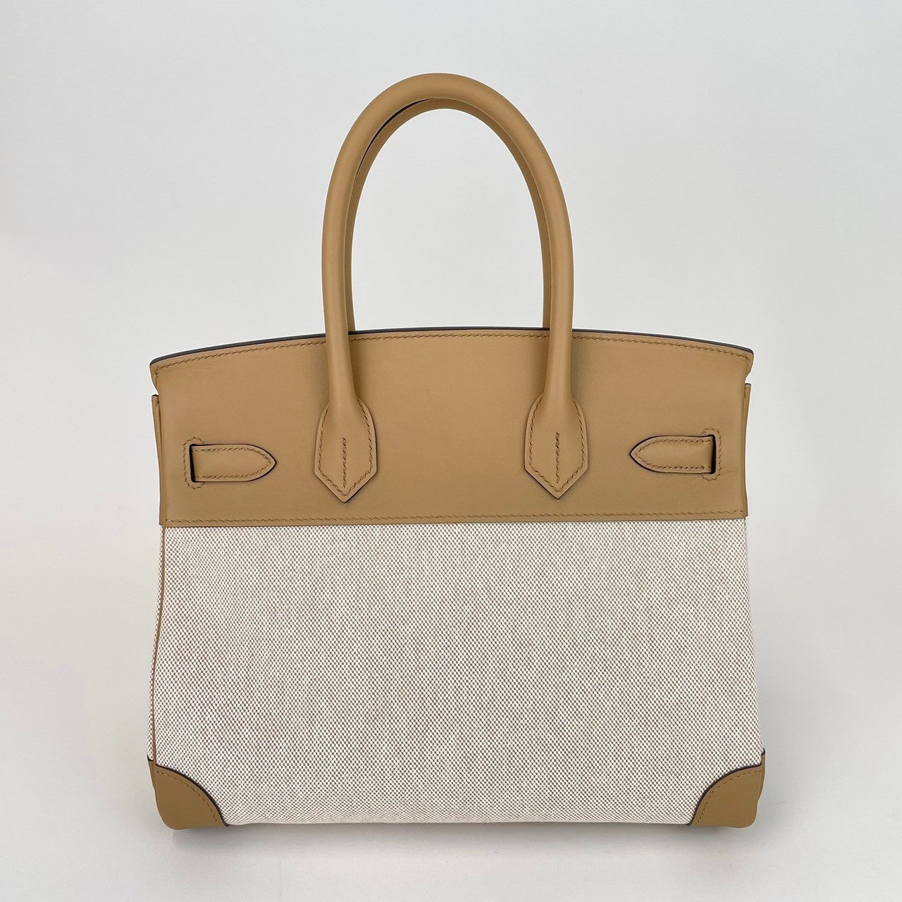 Birkin30 バーキン30 Chai チャイ PHW シルバー金具 B刻 Swift/Toile H スイフト/トワルアッシュ ハンドバッグ