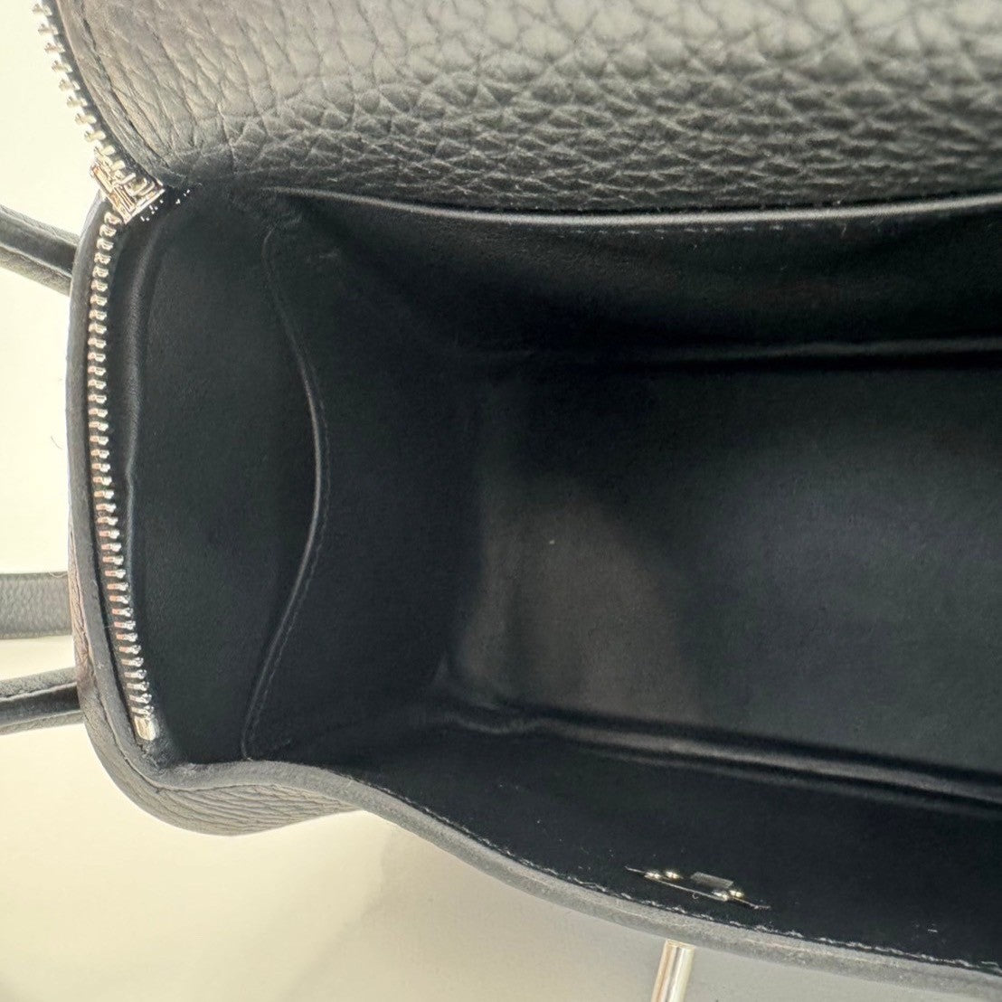 リンディミニ Minilindy Black ブラック Clemance トリヨンクレマンス PHW シルバー金具 B刻 2WAY ハンドバック ショルダーバック