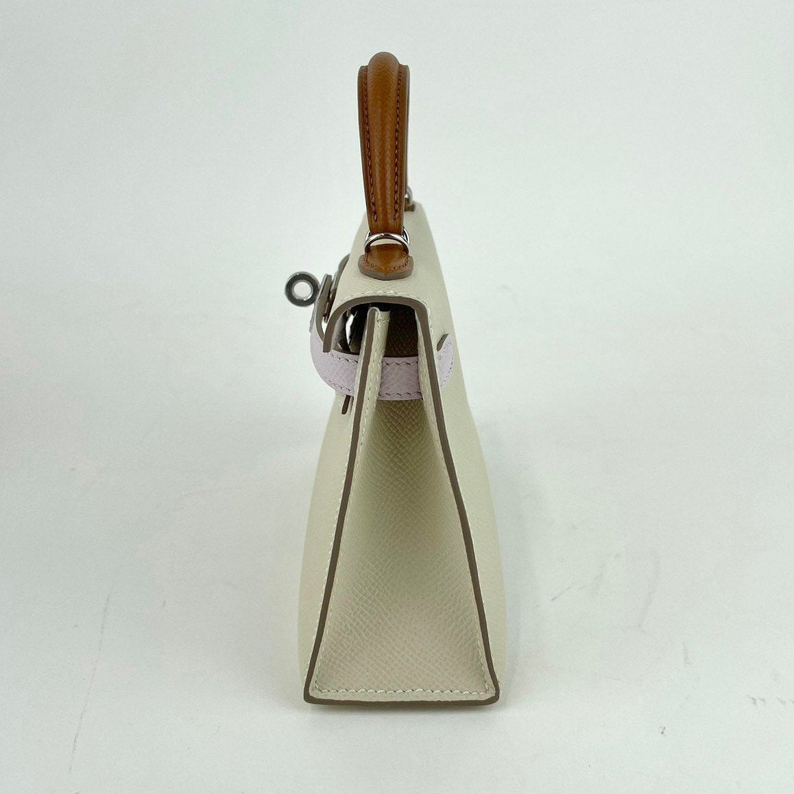 Mini kelly trico ミニケリー Craie クレ Epsom エプソン PHW シルバー金具 B刻