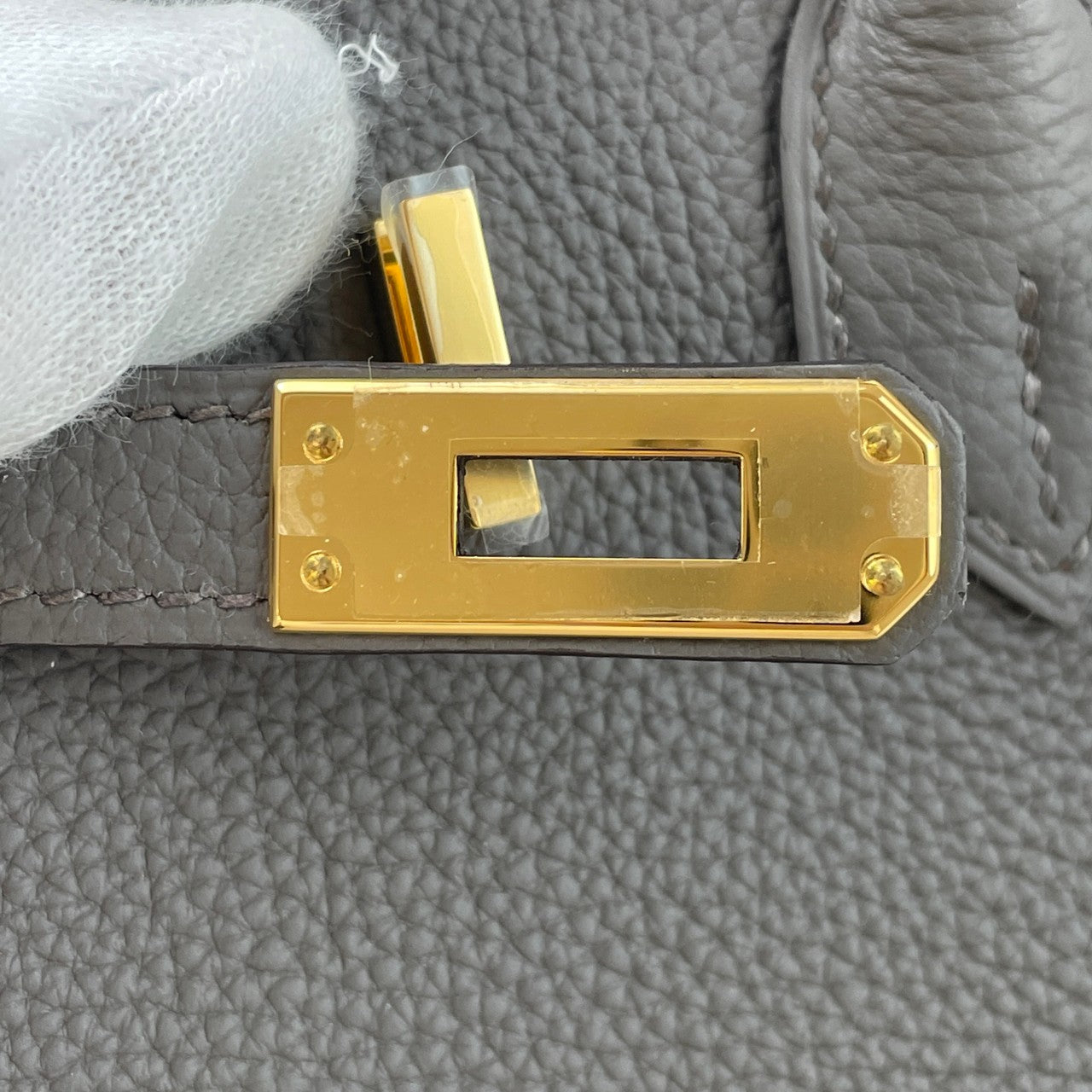 Barkin25 バーキン25 Etain エタン Togo トゴ ゴールド金具 U刻印 ハンドバック
