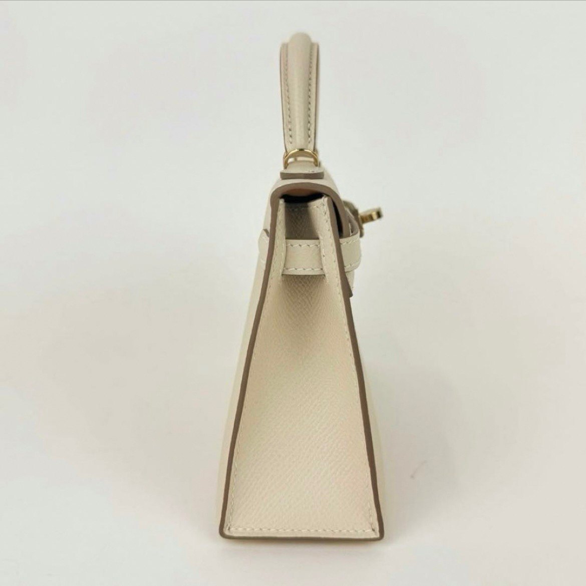 Mini Kelly personal order ミニケリーパーソナルオーダー Epsom エプソン Craie/Gold クレ/ゴールド GHW ゴールド金具 Z刻 レディースバッグ ショルダーバッグ