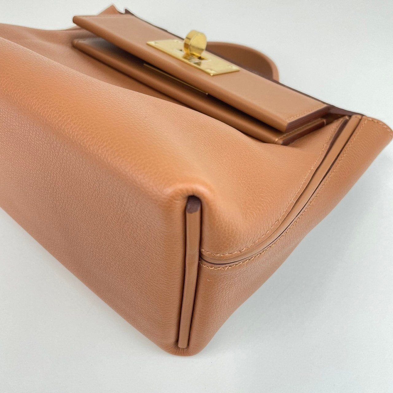24/24 Mini Van Quatre ヴァンキャトル Gold ゴールド B刻 ハンドバッグ