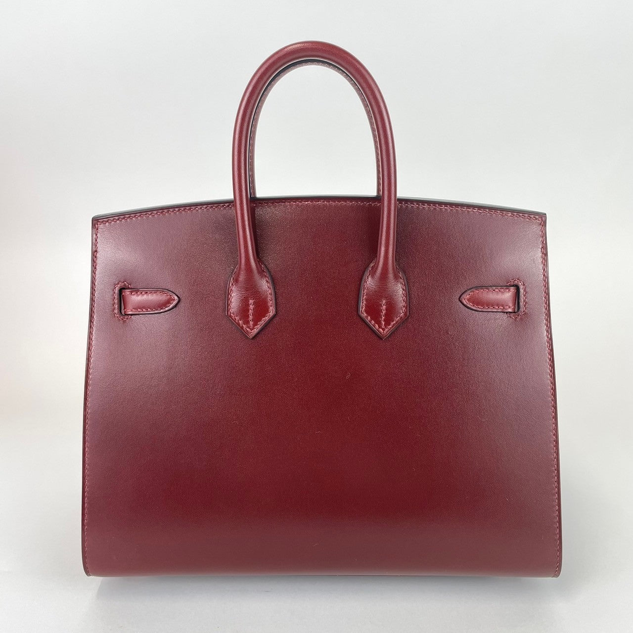 Birkin25 バーキン25 Sellier セリエ Rouge H ルージュ H Box calf ボックスカーフ PHW シルバー金具 U刻印