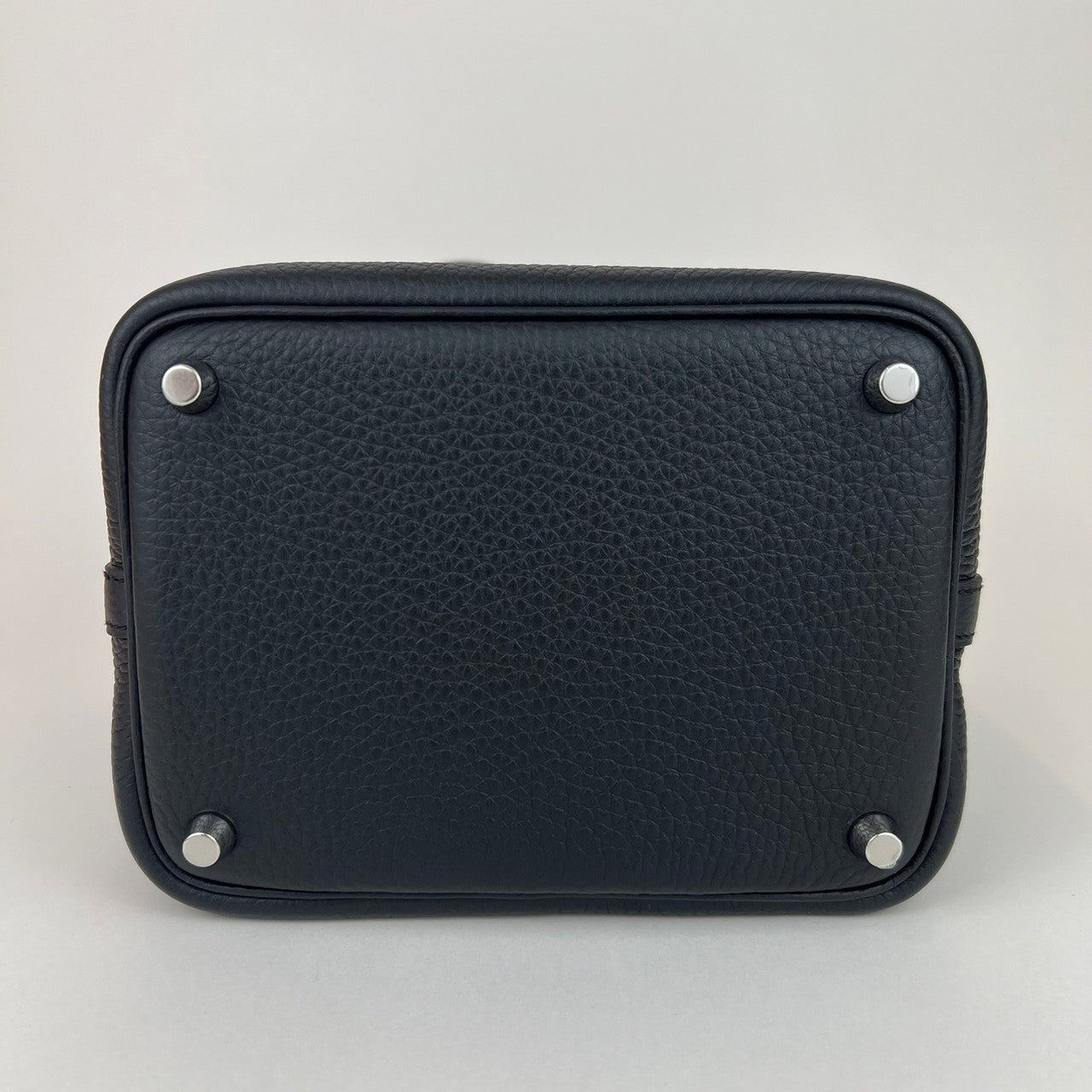 Picotin Lock PM ピコタンロックPM Black ブラック Taurillon clemenceトリヨンクレマンス PHW シルバー金具 B刻印