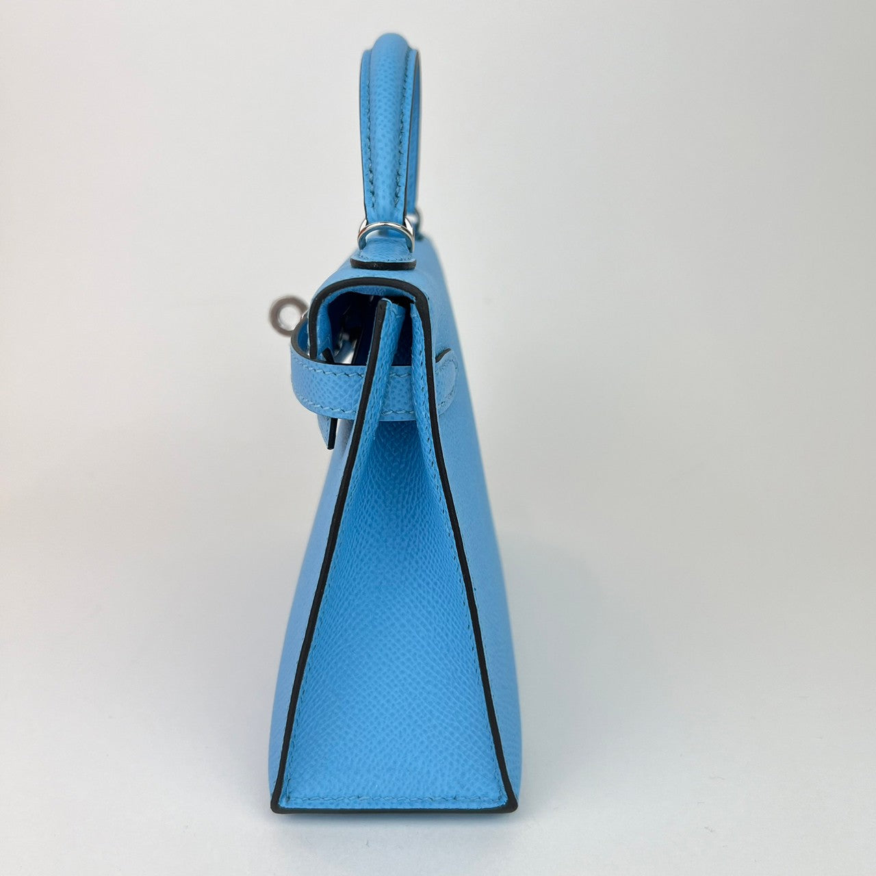 Mini Kelly ミニケリー Celeste セレステ Epsom エプソン PHW シルバー金具 B刻
