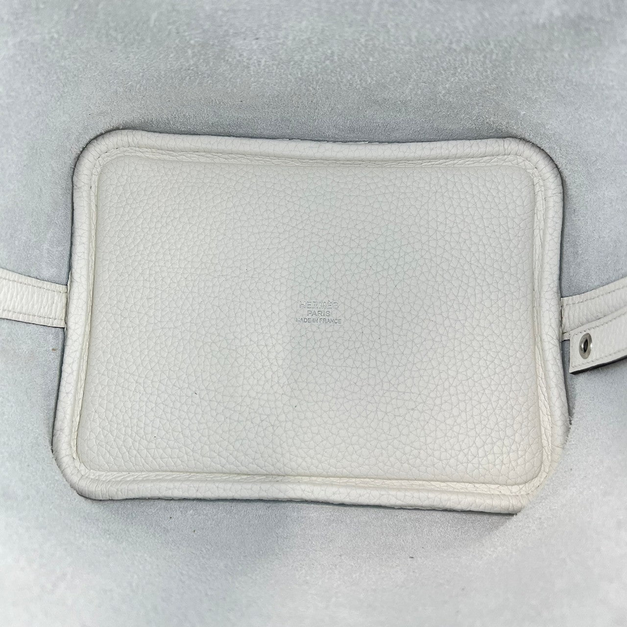 Picotin Lock PM ピコタンロックPM New White ニューホワイト PHW シルバー金具 Taurillon clemence トリヨンクレマンス B刻