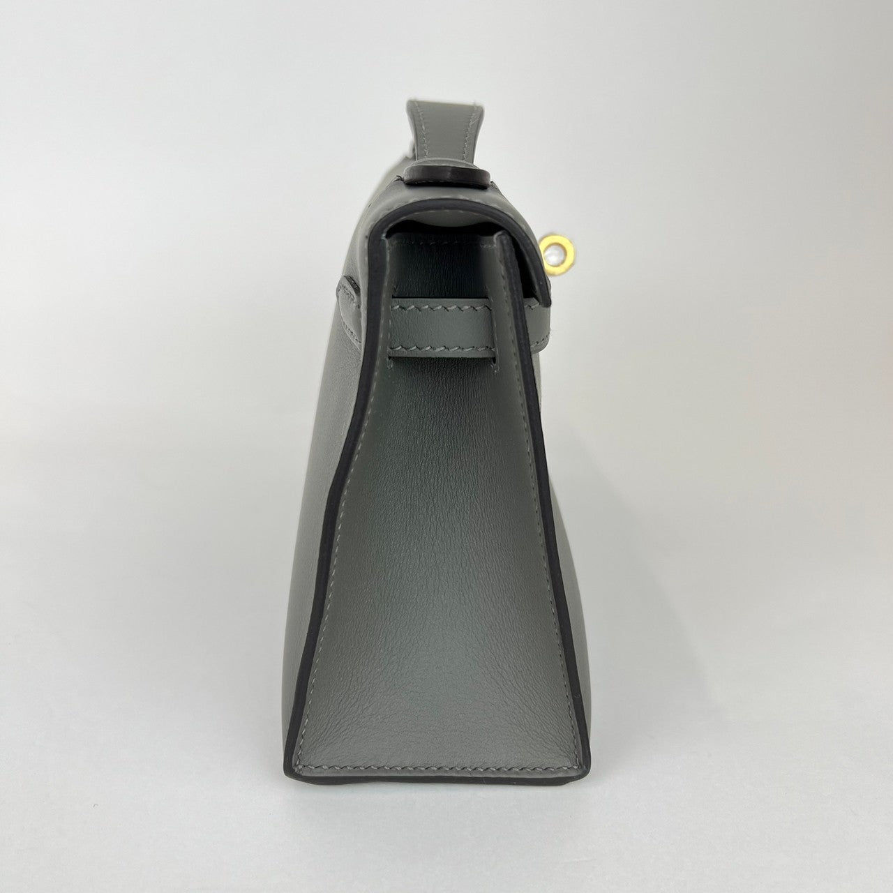 新品 HERMES ポシェットケリー グリスメイヤー スイフト ゴールド U刻