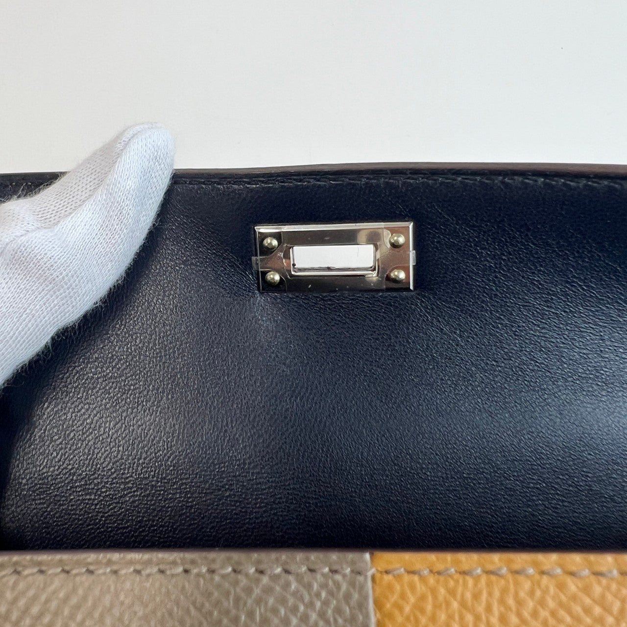 Mini Kelly Casaque ミニケリー カザック Etoupe/sesami エトープ/セサミ SHW シルバー金具 Epsom エプソン Z刻