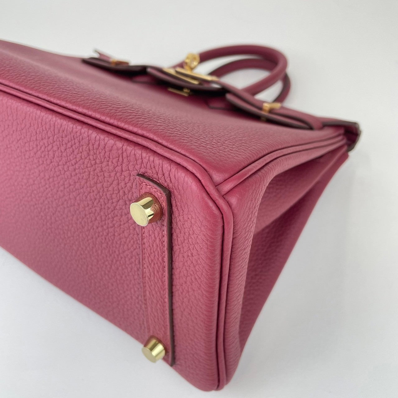 Birkin25 バーキン25 Ruby ルビー Togo トゴ GHW ゴールド金具 B刻 ハンドバッグ
