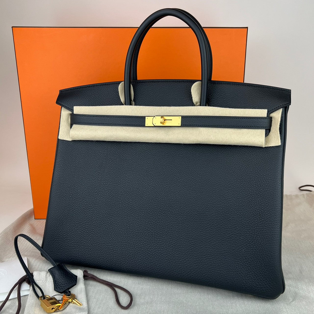 Birkin 40 バーキン40 B刻 Black ブラック 黒 Togo トゴ Gold Hardwear ゴールド金具 ハンドバッグ