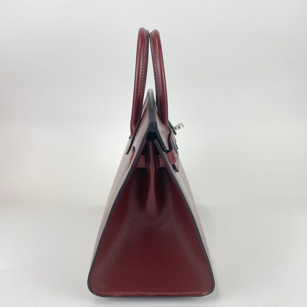 Birkin25 バーキン25 Sellier セリエ Rouge H ルージュ H Box calf ボックスカーフ PHW シルバー金具 U刻印