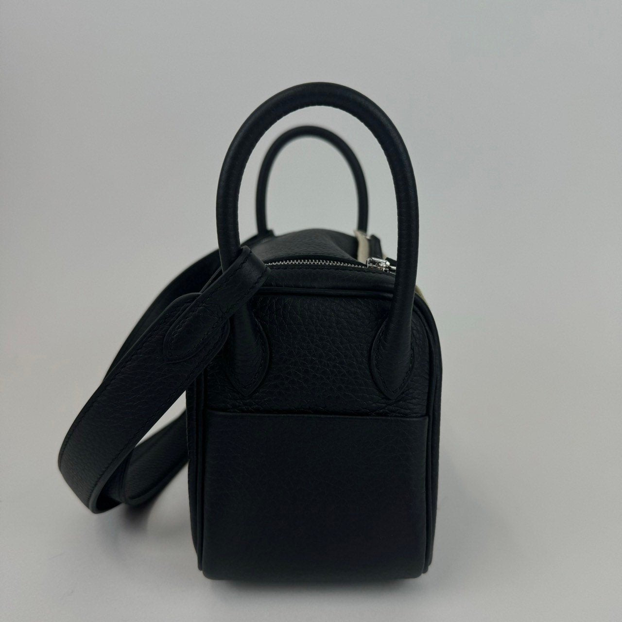 リンディミニ Minilindy Black ブラック Clemance トリヨンクレマンス PHW シルバー金具 B刻 2WAY ハンドバック ショルダーバック