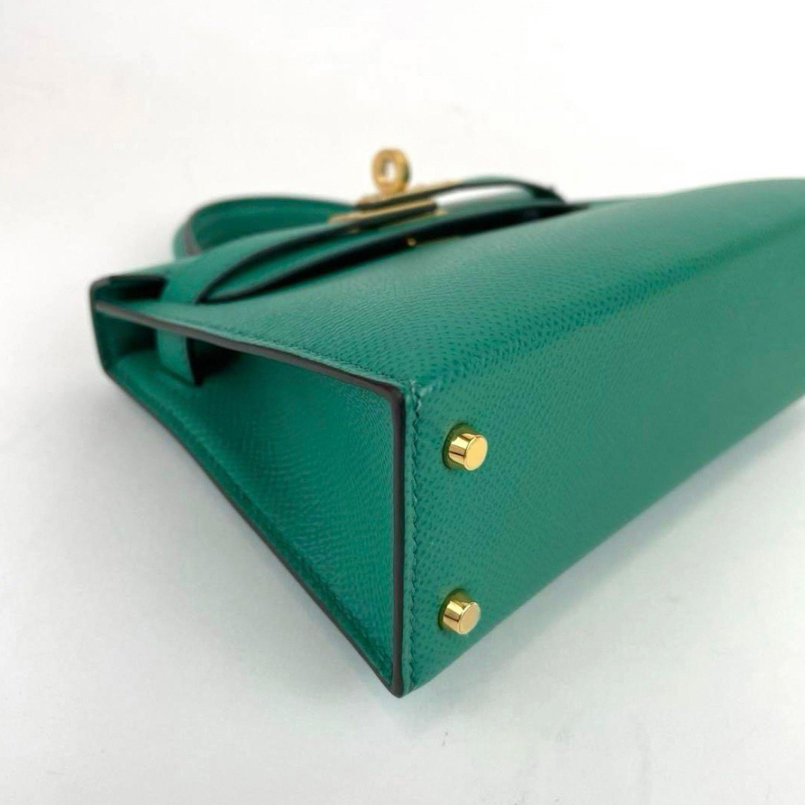 Mini Kelly ミニケリー Vert vertigo ヴェールヴェルティゴ Epsom エプソン GHW ゴールド金具