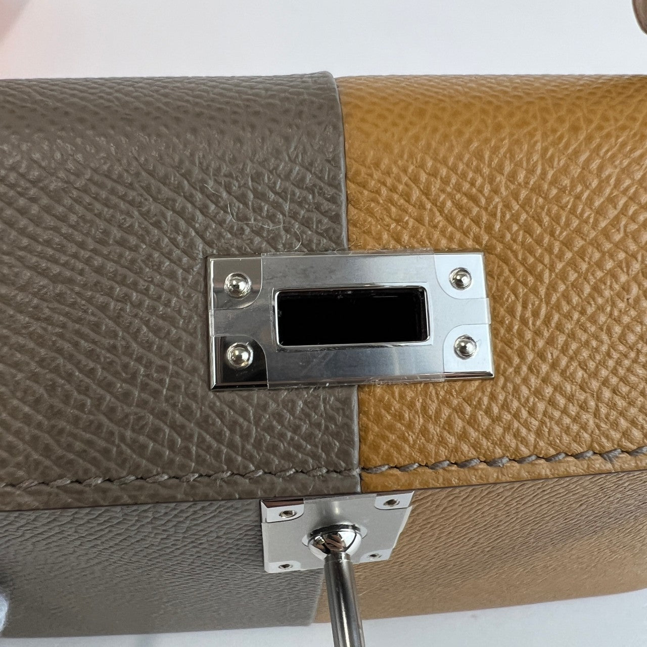Mini Kelly Casaque ミニケリー カザック Etoupe/sesami エトープ/セサミ SHW シルバー金具 Epsom エプソン Z刻