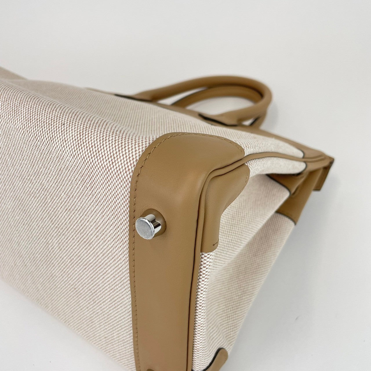 Birkin30 バーキン30 Chai チャイ PHW シルバー金具 B刻 Swift/Toile H スイフト/トワルアッシュ ハンドバッグ