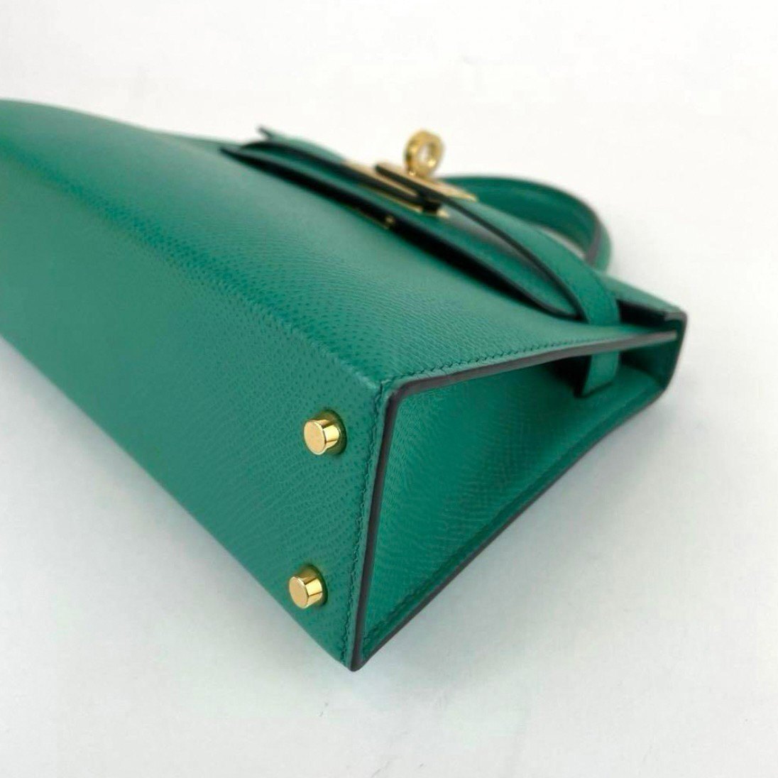 Mini Kelly ミニケリー Vert vertigo ヴェールヴェルティゴ Epsom エプソン GHW ゴールド金具