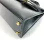 Mini Kelly ミニケリー Black ブラック Box calf ボックスカーフ GHW ゴールド金具 Z刻