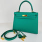 Kelly25 ケリー25 Vert jade ヴェールジェイド GHW ゴールド金具 Stamp-U U刻印 Epsom エプソン