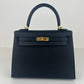 Kelly25 ケリー25 Black ブラック  GHW ゴールド金具 Epsom エプソン Stamp-W W刻印